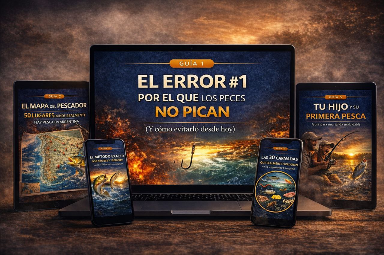 El Código del Pescador - Pesca Argentina - Pack Completo + Videos Extras de Regalo